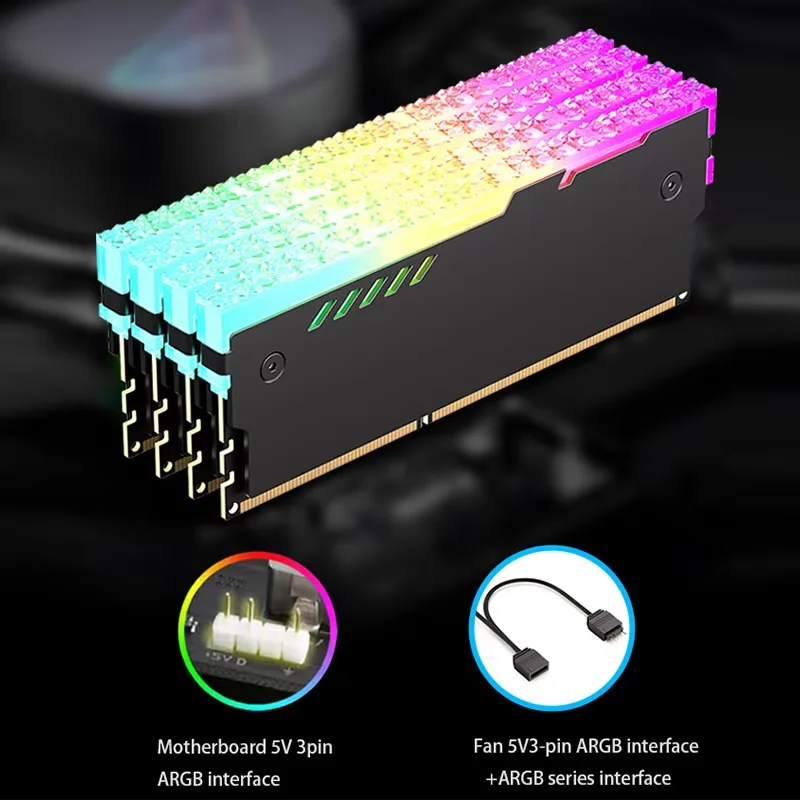 PC 메모리 히트싱크 RM-1 RAM 쿨링 베스트 5V - Ddr5 Memory 리뷰 및 가격