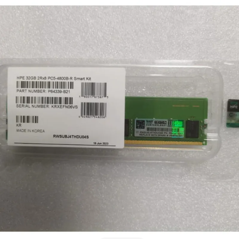 새로운 DDR5 32GB 4800 P43328-B21  - Ddr5 32Gb 리뷰 및 가격
