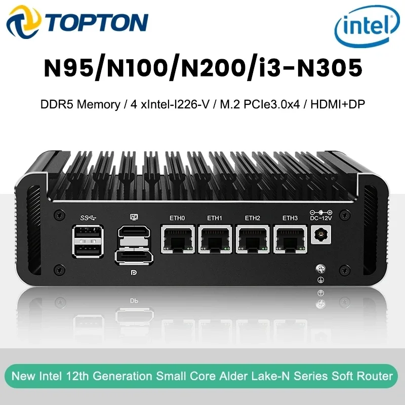 12세대 방화벽 미니 PC 알더 레이크 i3 N305  - Ddr5 4800Mhz 리뷰 및 가격