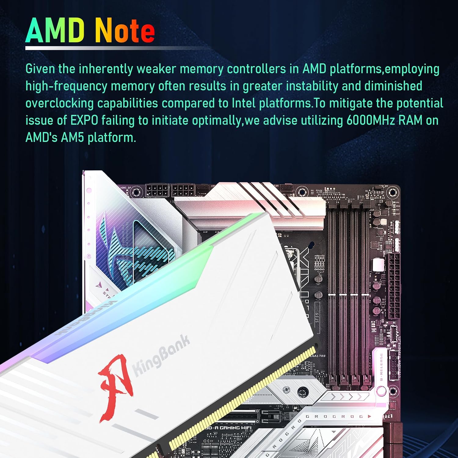 KINGBANK KRRW DDR5 RGB RAM 16G - Ddr5 16Gb 6000Mhz 리뷰 및 가격