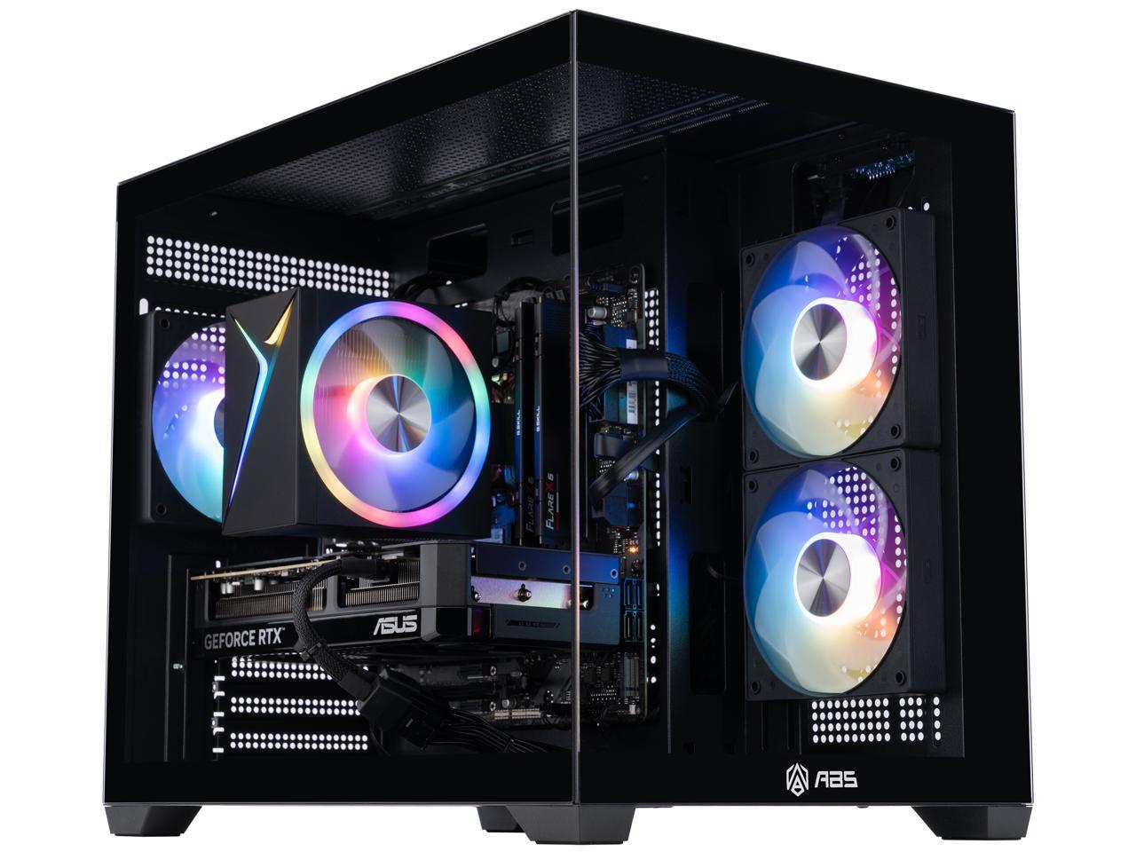 ABS 플럭스 II 아쿠아 프리빌드 게이밍 PC - 윈 - Ddr5 32Gb 리뷰 및 가격